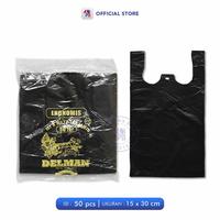 Gambar Kantong Plastik Kresek Hitam  Ukuran 15 Merk Delman Isi 50 Lembar / PB EDUKASI ANAK - PBNB dari Pustaka Baru Press Kab. Bantul 4 Tokopedia