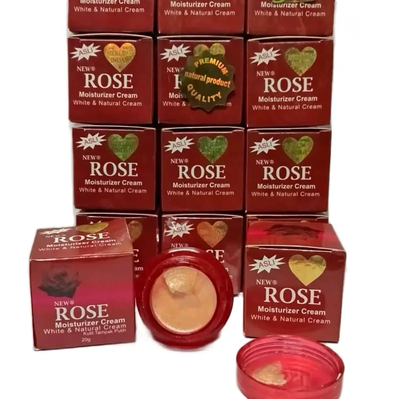(3 pcs) Cream Rose Original Bpom Ecer 0