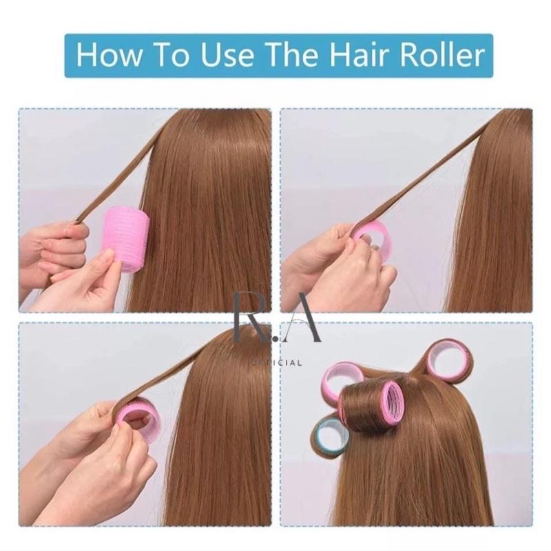 Murah roll rambut size jumbo roll gulung poni/pengeriting rambut 2