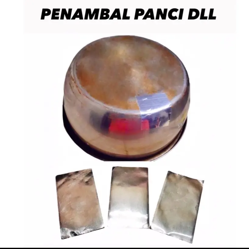 Lakban Tambal Panci - Tambal Panci Bolong Lakban Alumunium Foil Tape uk 45mm x 1meter