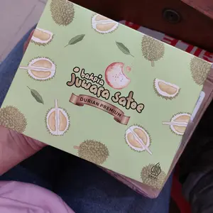 JUWARA SATOE [ ISI 15 ] BAKPIA BASAH DURIAN PREMIUM - OLEH-OLEH KHAS JOGJA
