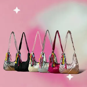 JENNIE SLINGBAG 2in1 INCLUDE CHARM / GANTUNGAN by roetoe | puffy bag | SLINGBAG PUFFY | SHOULDER BAG
