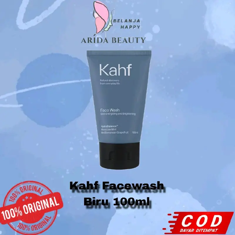 Kahf Facewash Skin Energizing & Brightening / Sabun Wajah Pria 0