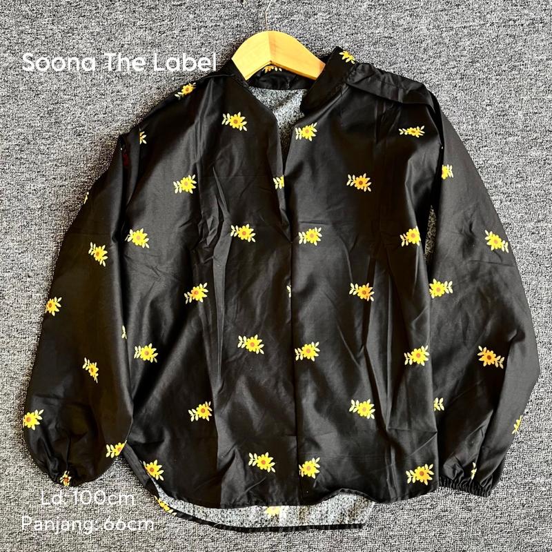 SOONA Floral Blouse Oversize 2