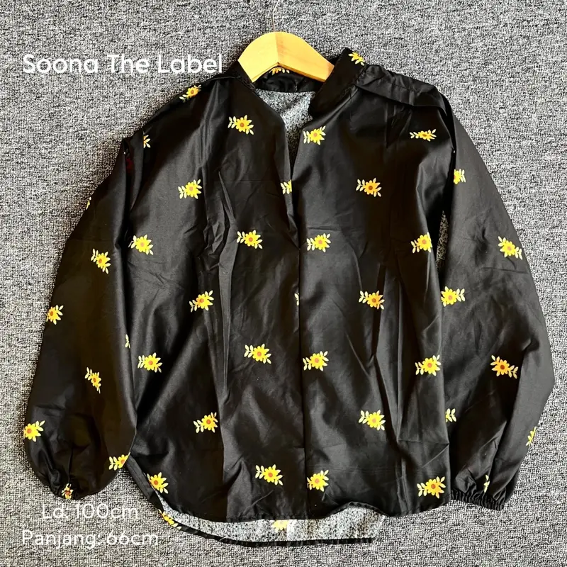 SOONA Floral Blouse Oversize 2