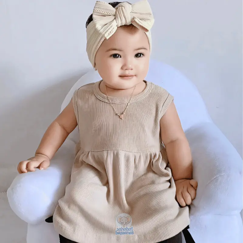 ALILA Hijab - Dress Tanpa Lengan Anak Perempuan / Dress Lucu / Dress Anak Perempuan 8