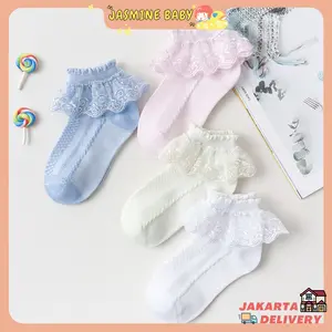 Import kaos kaki anak  1-12tahun  kaos kaki anak renda pesta anak   kaos kaki pesta anak  Gaya korea  kaos kaki anak perempuan