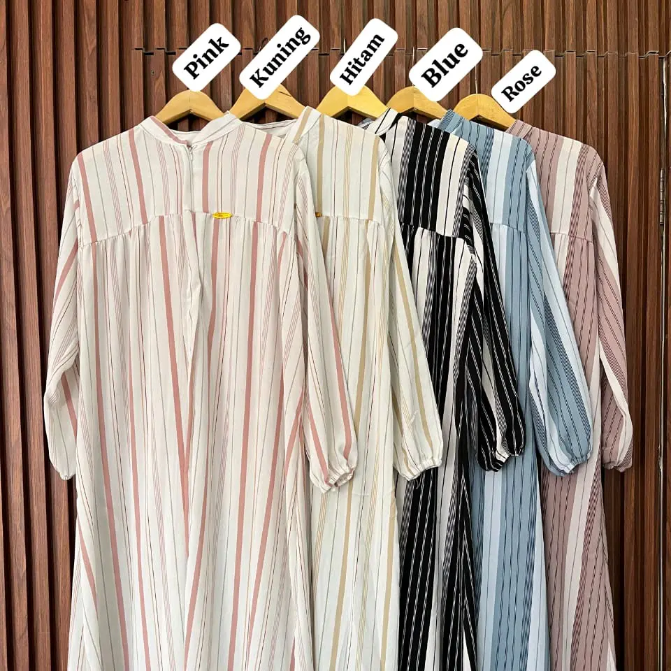 Tans Store - Gamis Silang - Gamis Terbaru Gamis Muslim Wanita bahan Primadona mewah Nyaman dan elegant