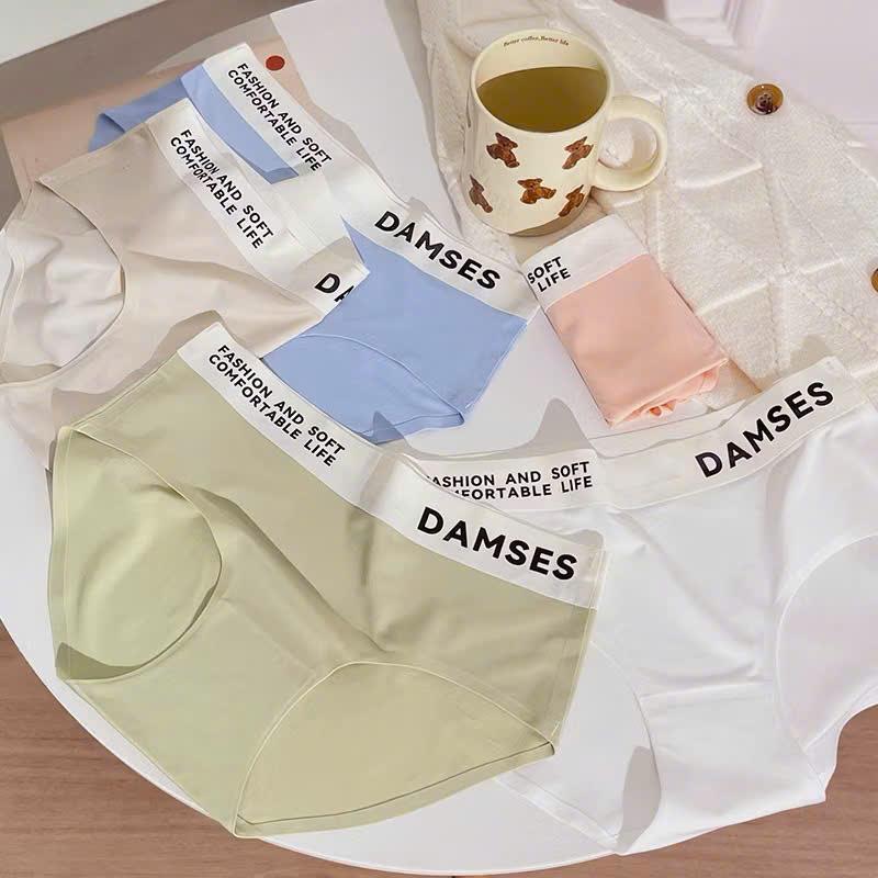 Combo 10 Quần Lót Nữ Đúc Su Cạp Chữ Cá Tính, Set Quần Chip Tam Giác Co Giãn Thoải Mái, Mềm Mịn Thoáng Mát Đồ Lót Minh Anh ( MÃ QUẦN 03)