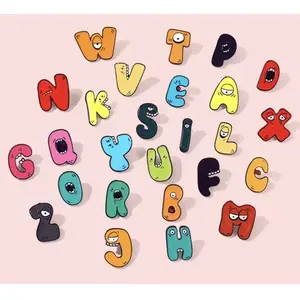 TERBARU AKSESORIS SANDAL JIBBITZ HURUF PIN CHARM KARAKTER VIRAL KEKINIAN PREMIUM