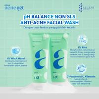 Gambar ERHA Acneact Low Ph Gentle Facial Wash 100g - Sabun Wajah Jerawat Kulit Sensitif Ph Balance Low ph dari ajushi shop Kota Surabaya 3 Tokopedia