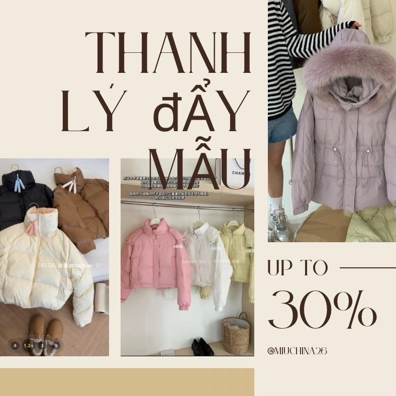 GIỎ SALE LỖ ÁO KHOÁC ÁO ĐÔNG SALE NGHỈ BÁN