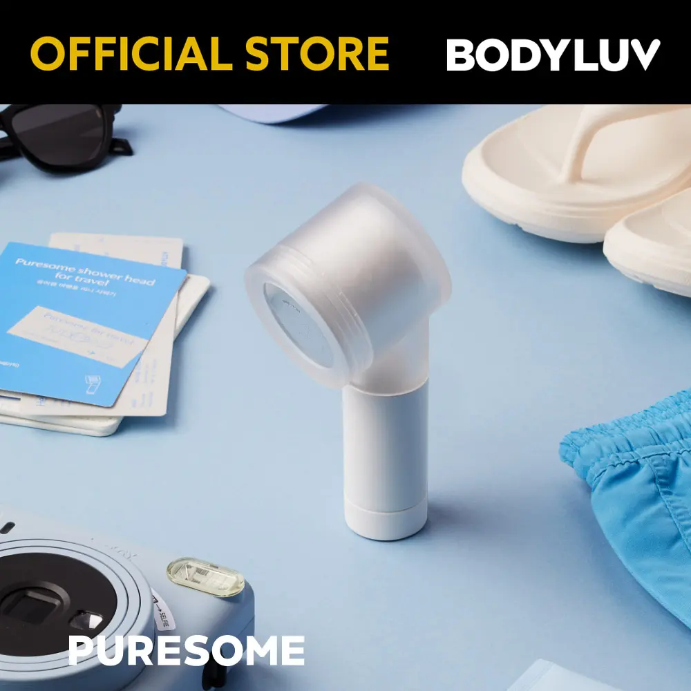 (BODYLUV Official) Puresome Travel Showerhead (include 1 regular filter)