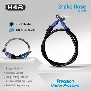 H4R Selang Rem Nmax Aerox Lexi Mio Vario Beat PCX ADV Xmax Brake House Iron Kabel Rem Semua Motor