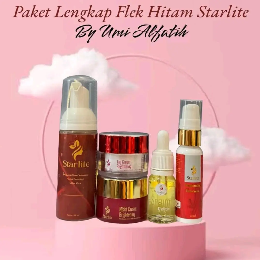 Paket flek hitam starlite umi alfatih