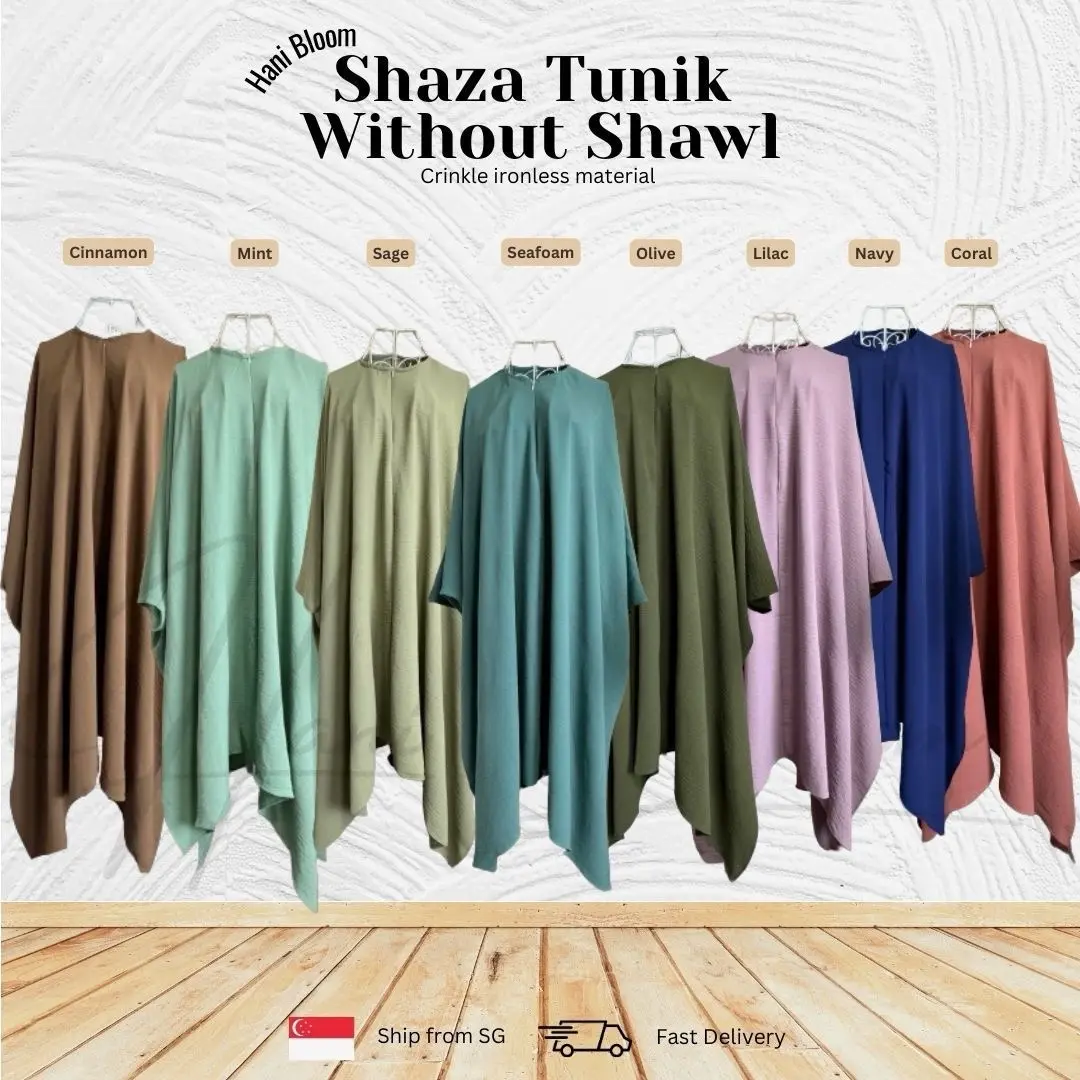 Shaza Tunik (Without Shawl) fit till 3XL