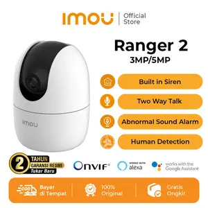 IMOU Ranger 2 3MP / 5MP Kamera Smart CCTV Wi-Fi 6 Indoor Human Detection Baby Monitor Two-Way Talk Garansi 2 Tahun