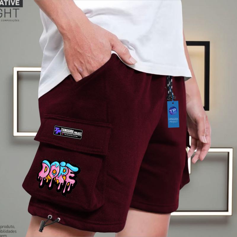 Celana Pria Cargo Pendek Terbaru Logo Tanggira Project Bahan Katun Fleece Adem Lembut Celana Santai Cowok Cewek Gramasi 280 Quality Keren Bayar Di Tempat 3