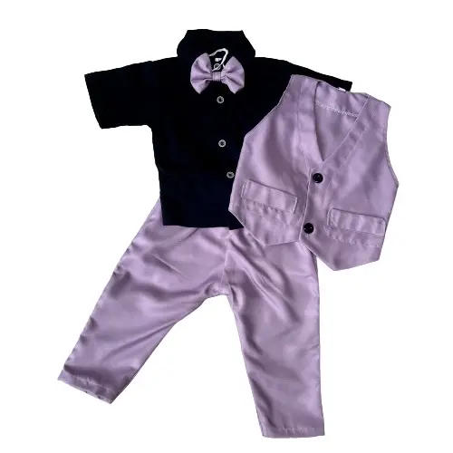 Setelan vest taro latte 1 2 3 4 5 6 7 8 9 10 tahun bulan