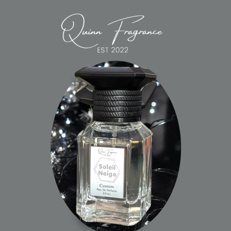 Nước Hoa UNISEX QUINN FRAGRANCE - CUSTOM SOLEIL NEIGE chai 30ml Phong Cách Sang trọng Cuốn hút Nổi bật Hương hoa cỏ Phương Đông