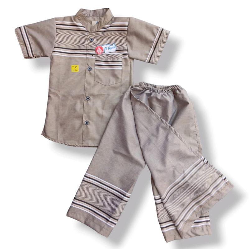 SETELAN SARUNG KOKO ANAK 1-10 TAHUN || KATUN MADINAH PREMIUM || SARKO Katun Atasan Celana 2