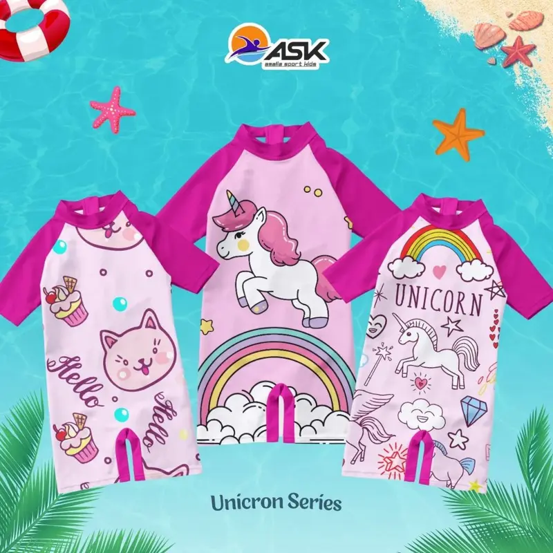 Baju Renang Anak Perempuan Umur 1 - 10 Tahun [064-073] 4