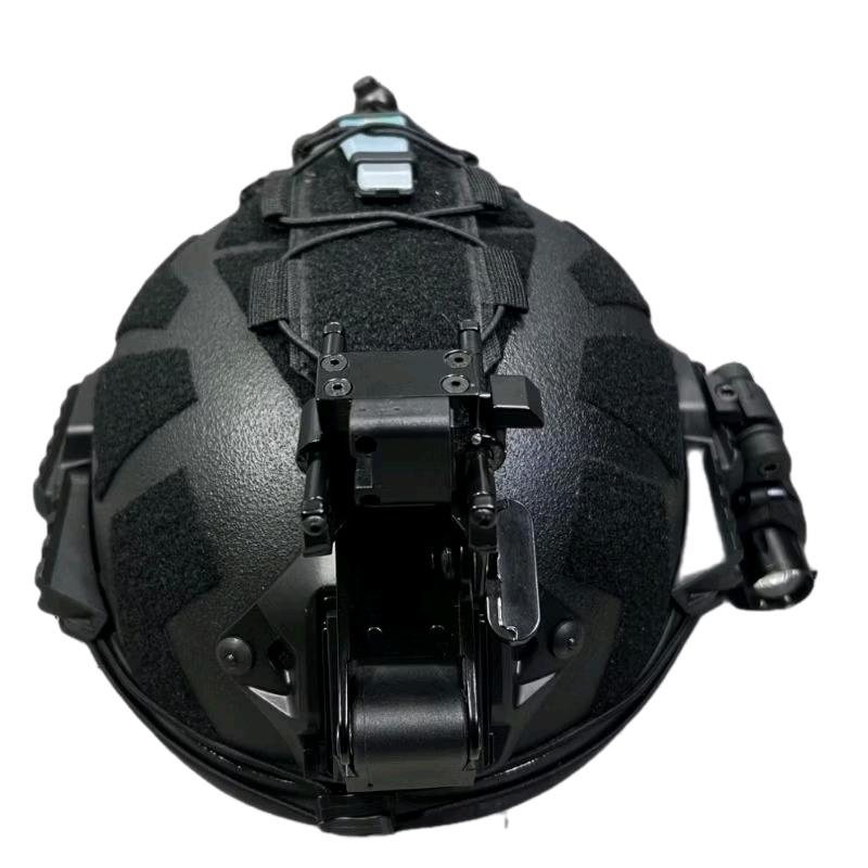 Helm kevlar level 3A scorpion full mounting Hitam dan Hijau 3