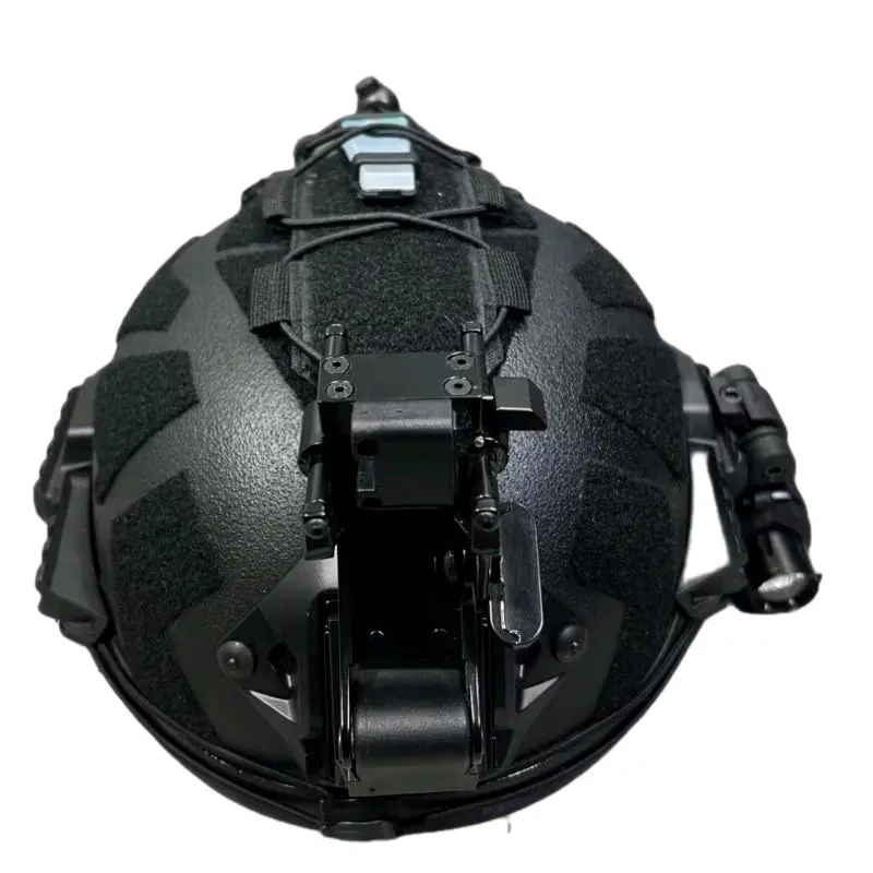Helm kevlar level 3A scorpion full mounting Hitam dan Hijau 3