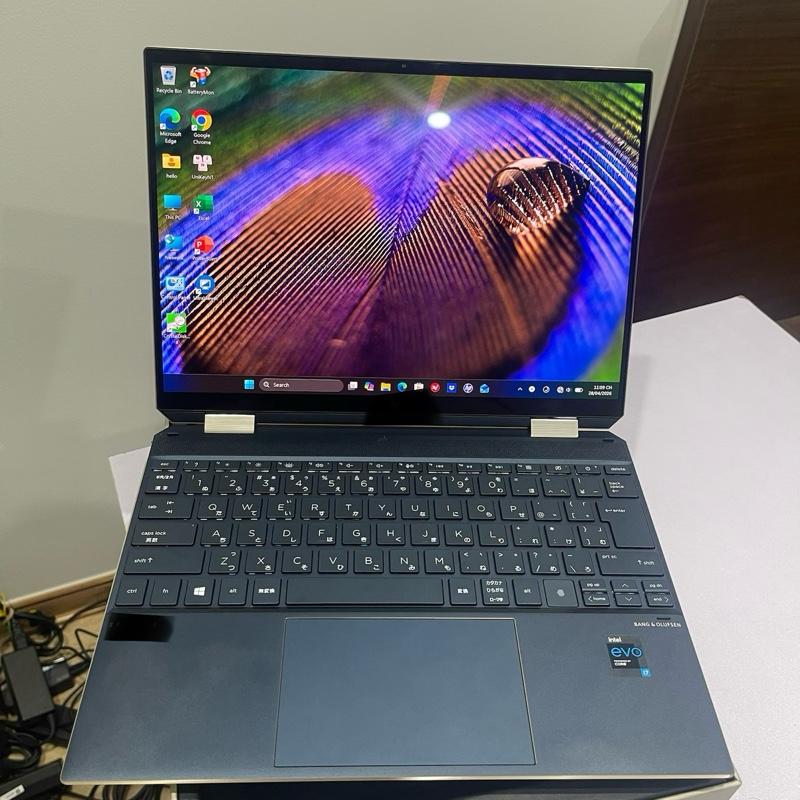 Máy tính cũ Spec x360 siêu phẩm Core i7 1165G7, RAM 16GB, SSD 1TB Maàn 13.3in 3k