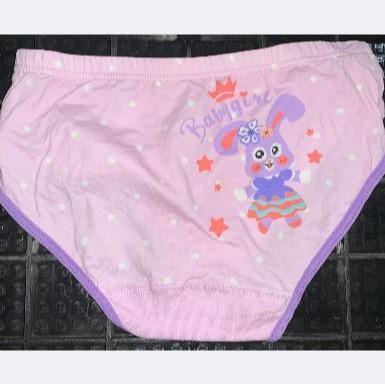 Uniqueestore CD1937 CD Karakter Celana Dalam Segitiga Anak Perempuan Kartun Rabbit Kelinci Ungu Lucu Fashion 5
