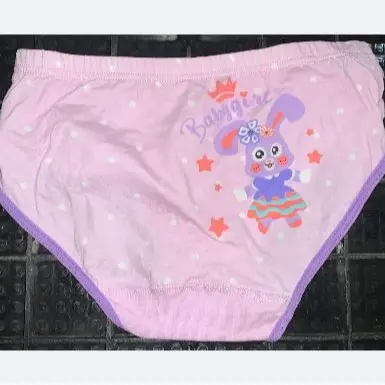 Uniqueestore CD1937 CD Karakter Celana Dalam Segitiga Anak Perempuan Kartun Rabbit Kelinci Ungu Lucu Fashion 5