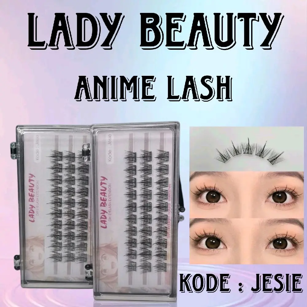 Trilogy Bulu Mata Eyelash Extension Volume Anime Lash Bulu Mata Palsu Bulumata