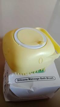 Product Review of Sikat Mandi Dispenser Silicon /Shower Brush Silicon / Sikat Silicone Lembut Dispenser Sabun Mandi   Silikon from T**1 1