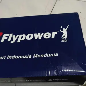 Flypower Plaosan 09 Sepatu Olahraga Badminton Black Red Cocok Buat Pemula & Professional