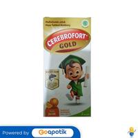 Gambar CEREBROFORT GOLD RASA JERUK SIRUP 100 ML dari Apotek Sumber Waras Gunung Sindur by GoApotik Kab. Bogor 1 Tokopedia