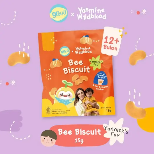 BEE BISCUIT 15GR YASMINE X GROUU