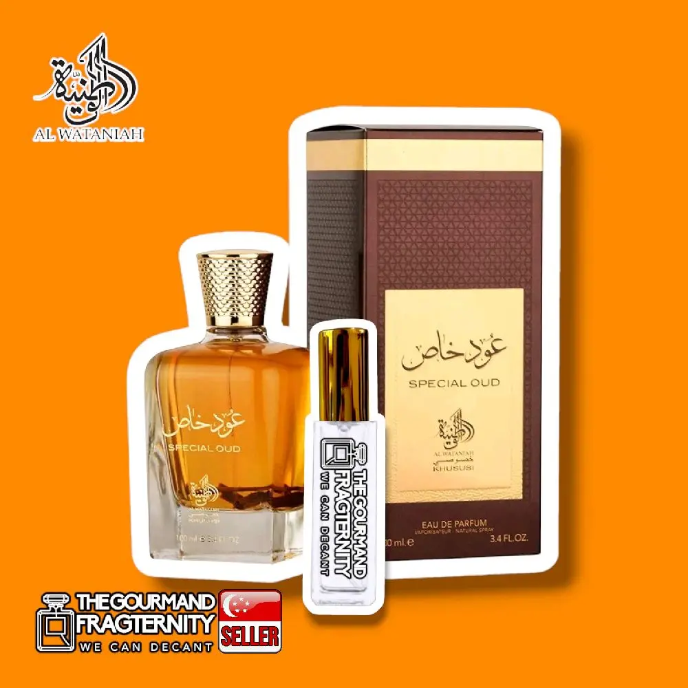 AL WATANIAH Special Oud Eau de Parfum 100ml, Extra 10ml Decant for Price of 100ml!