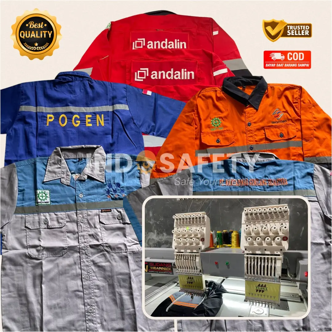 [ NON COD ] Custom Bordir + Baju Model Standar