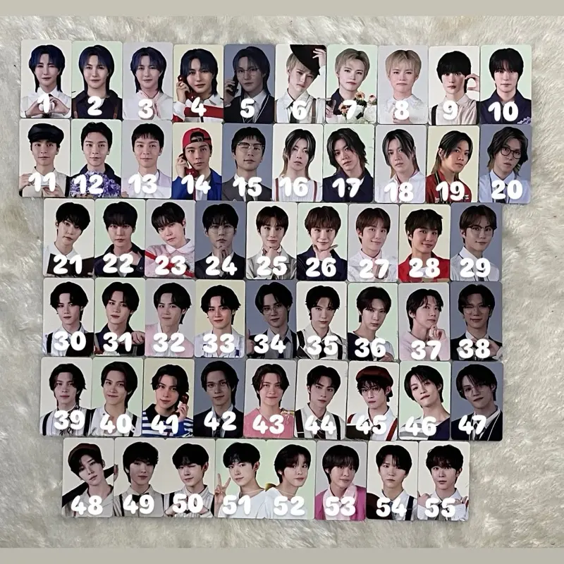 Photocard Konsep Nct Zone gentleman, gardener, cupid, pizza, worker official
