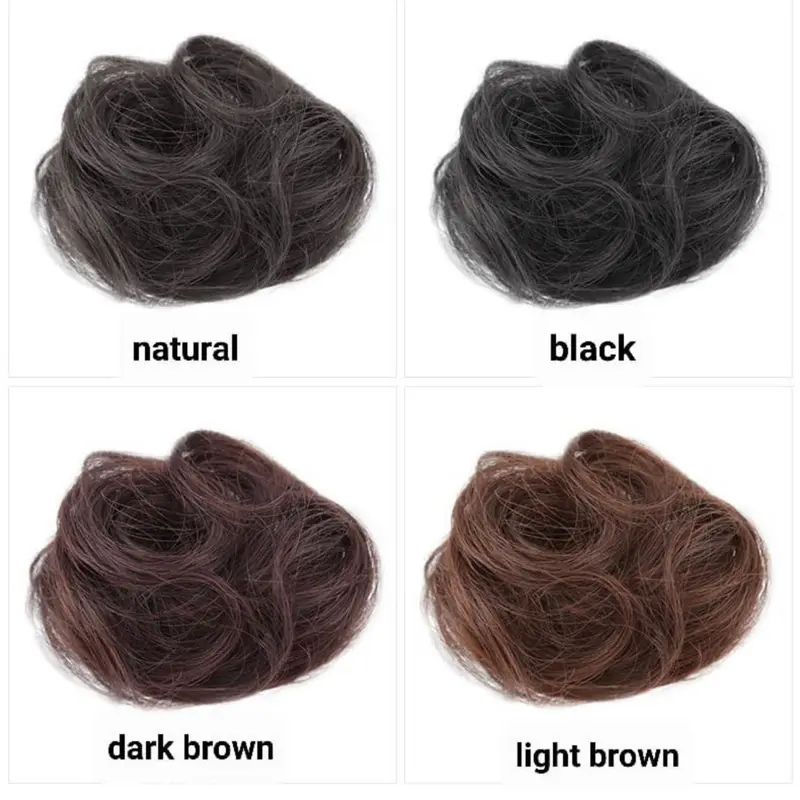 JEPIT FUN BUN CEPOL KOREA RAMBUT PALSU HAIRCLIP 5