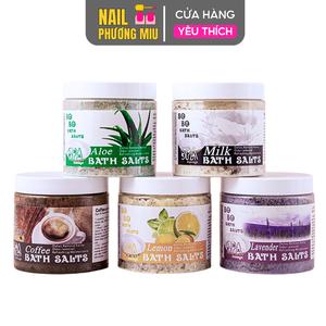 [Hũ To] Muối Ngâm Chân BOBO Cao Cấp 680g Bath Salts Tẩy Da Chết, Hộp Muối Làm Mềm Da Massage Chà Gót Loại To Spa Thảo Dược Hương Hoa Hồng, Lavender, Sữa, Chanh, Dừa Ngẫu Nhiên