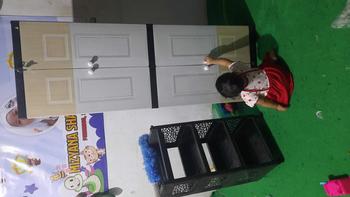 Product Review of NAIBA - LEMARI NANDOS FIT LEMARI SUSUN LONG DOOR CABINET [NAIBOX] from M**a 0