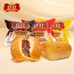 1717 Bakery Roti Lembut Roti Halal Roti Lezat Roti yang Disukai Orang Tua dan Anak-anak Roti   Cokelat Manis Roti Cemilan Susu