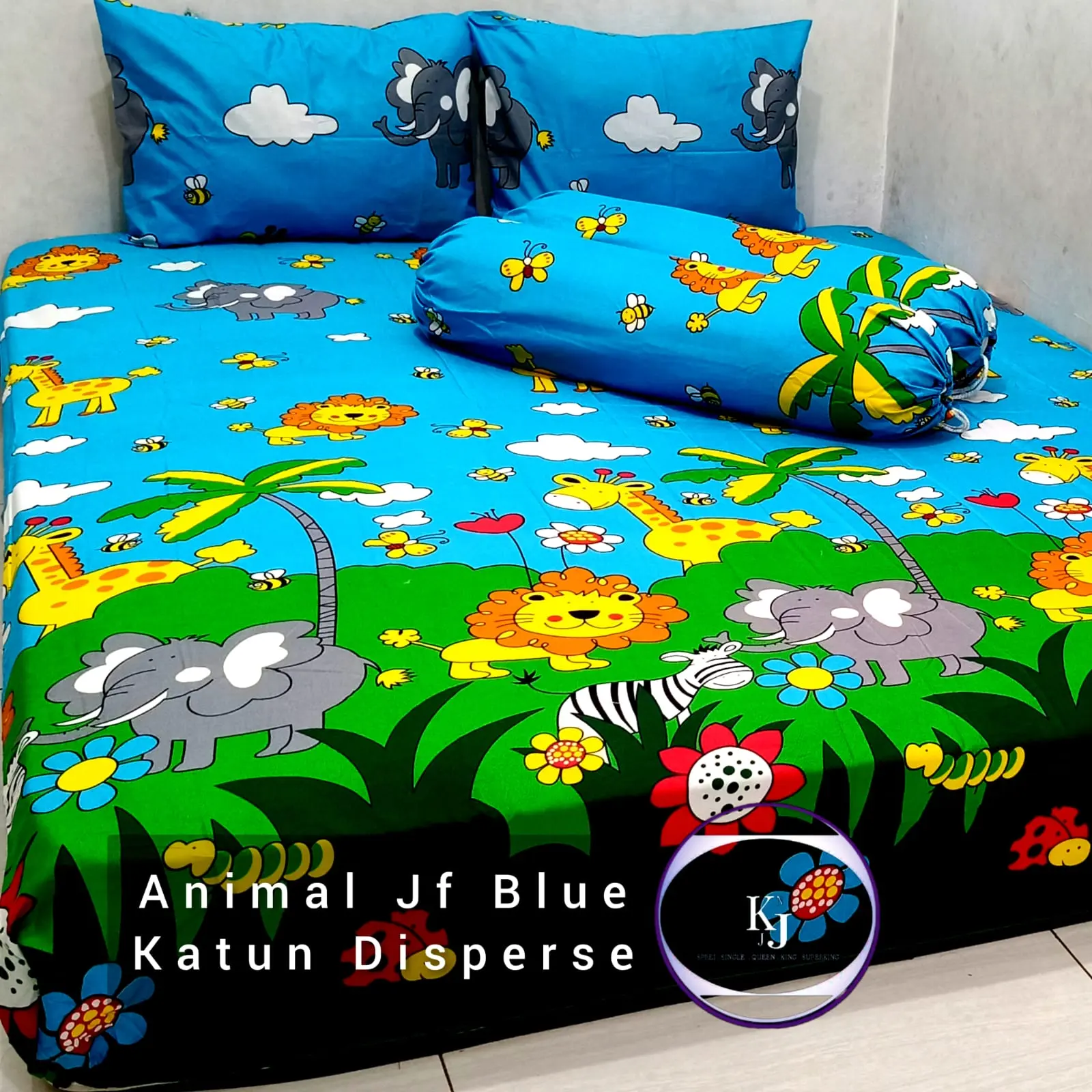 ANIMAL JUNGLE BLUE