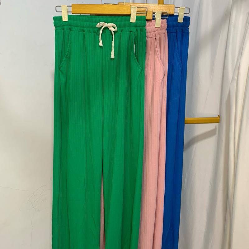 Celana Knit Kulot Import Wanita Panjang - Model Terbaru 1