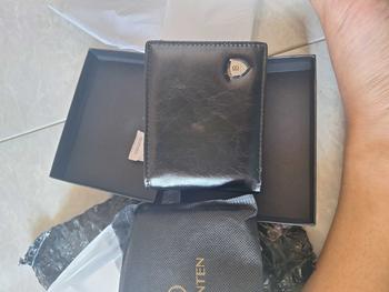 Product Review of BOSTANTEN Dompet Pria Koin Ritsleting Kulit PU Tiga Kali Lipat Hitam/Coklat/Kopi from A**a M**a Y**e 2