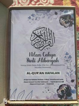 Product Review of Quran Custom Nama by Nadira.id Ukuran A5 from @**💎 1