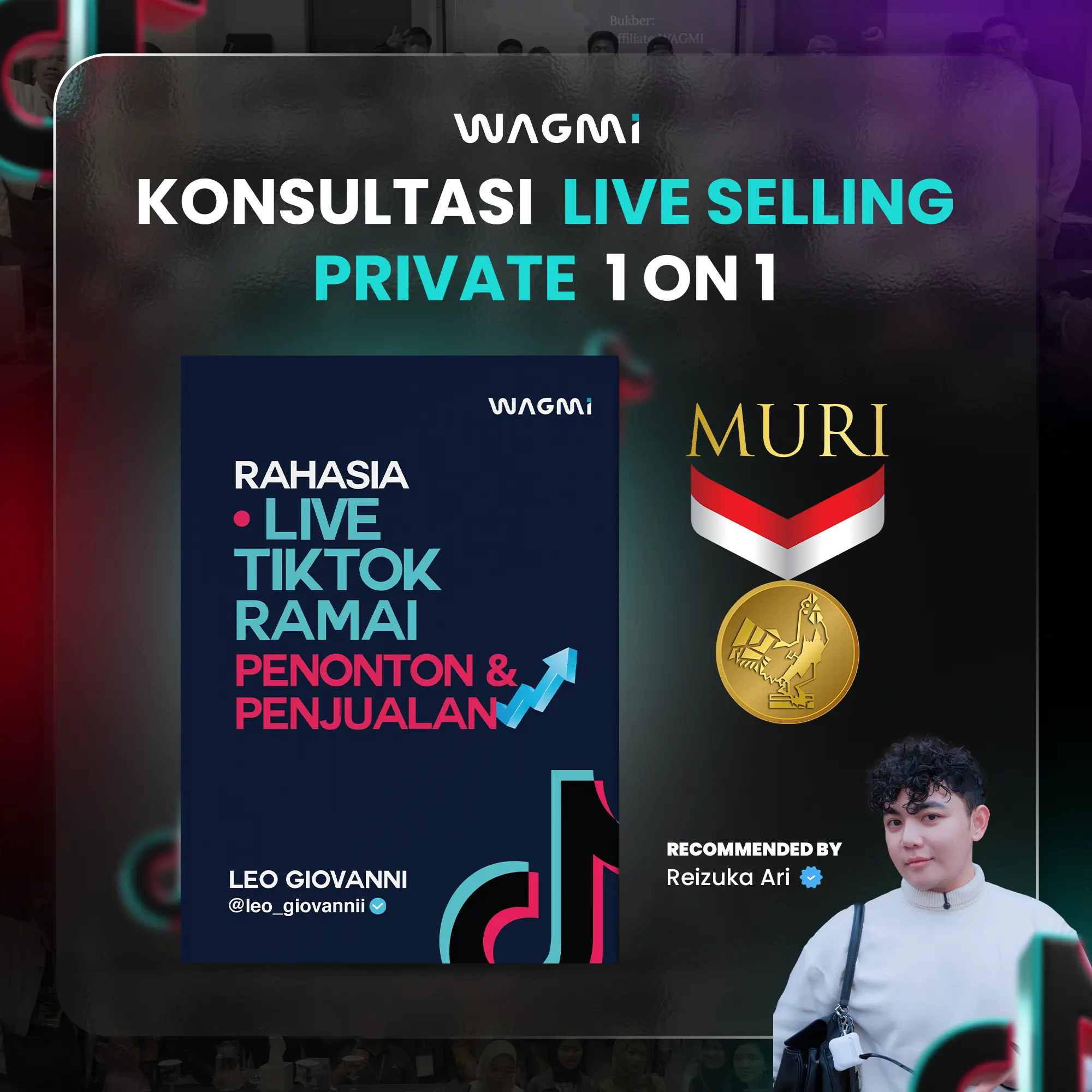 Konsultasi Live Selling Private 1 Tahun + Buku + Rekaman Modul Live Selling WAGMI FYP BLUEPRINT |  Belajar Cara Live Selling BerGaransi by leo_giovanni