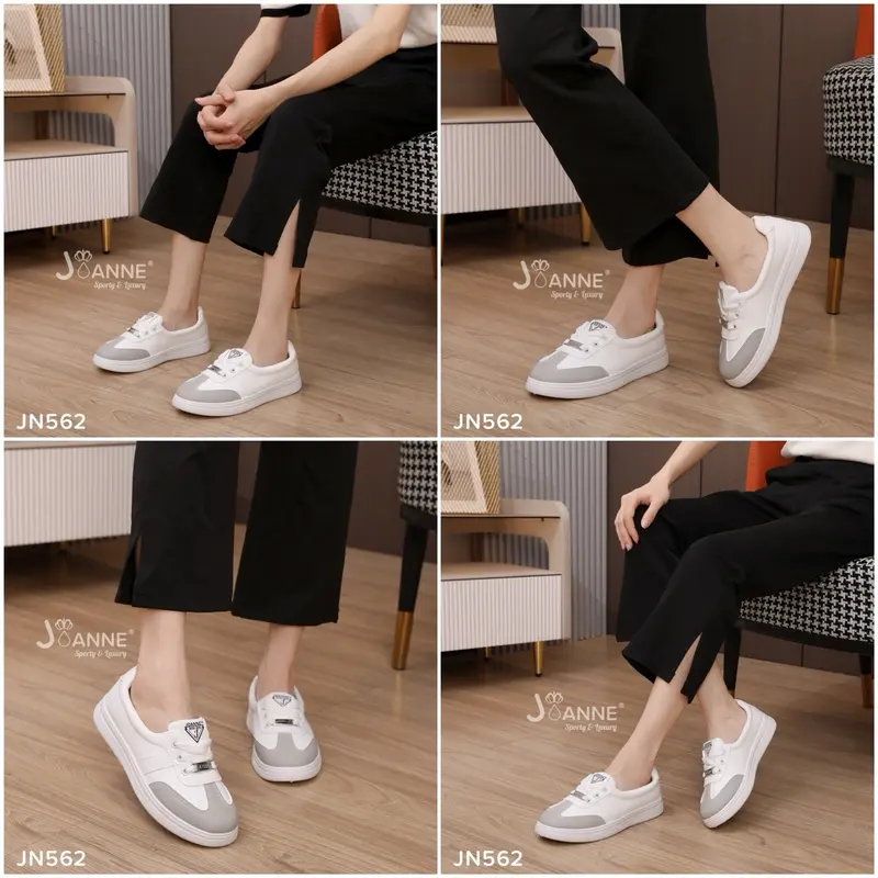 JOANNE Casual Korean Style Sneakers Shoes Sepatu Wanita #JN562 6
