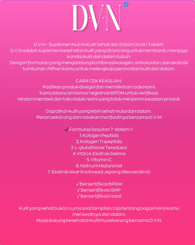 [ Barcode ] DVN LIVE | DVN  AMAN UNTUK SEMUA KULIT #1 2